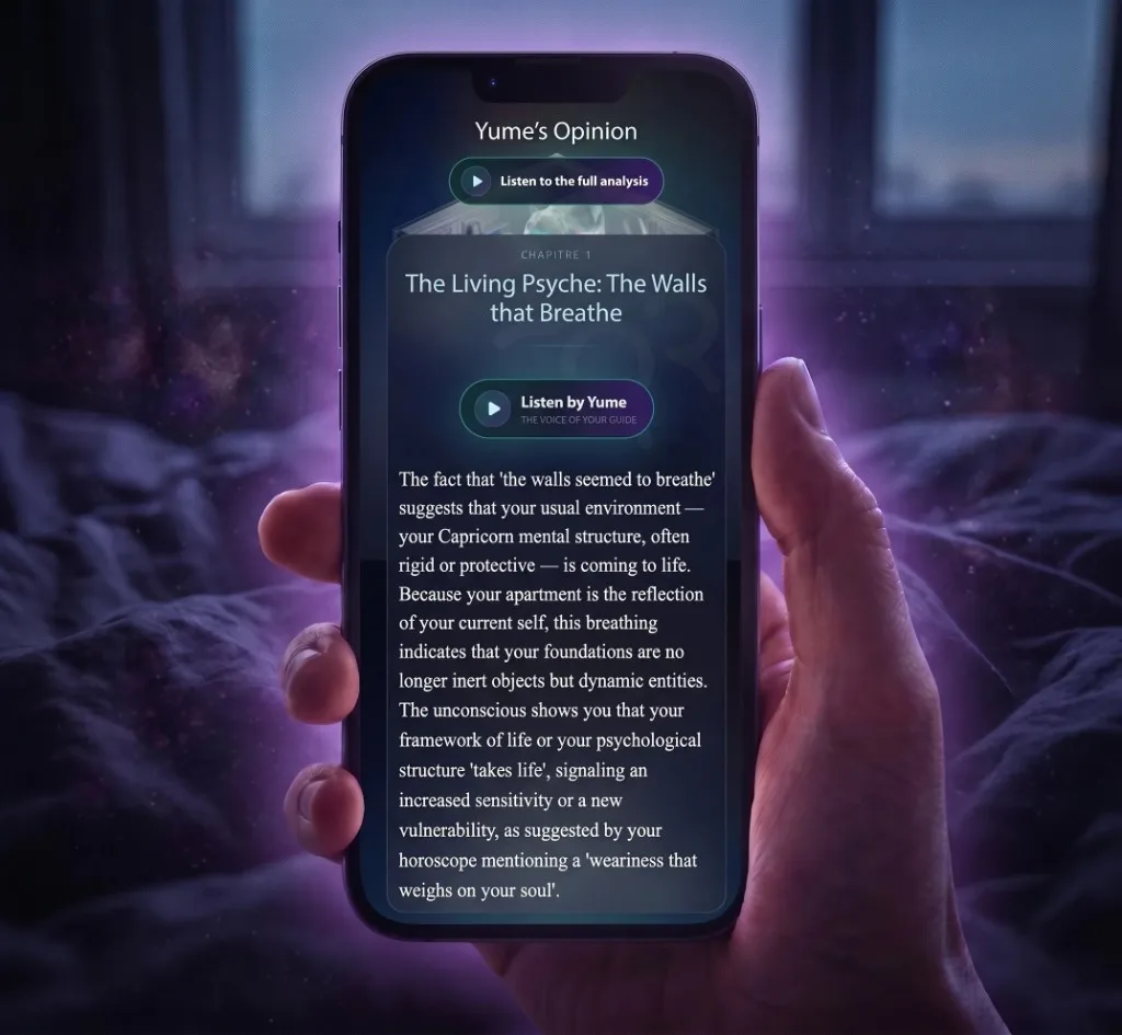 Screenshot of the chaptered analysis in the Midnight Mind Journal